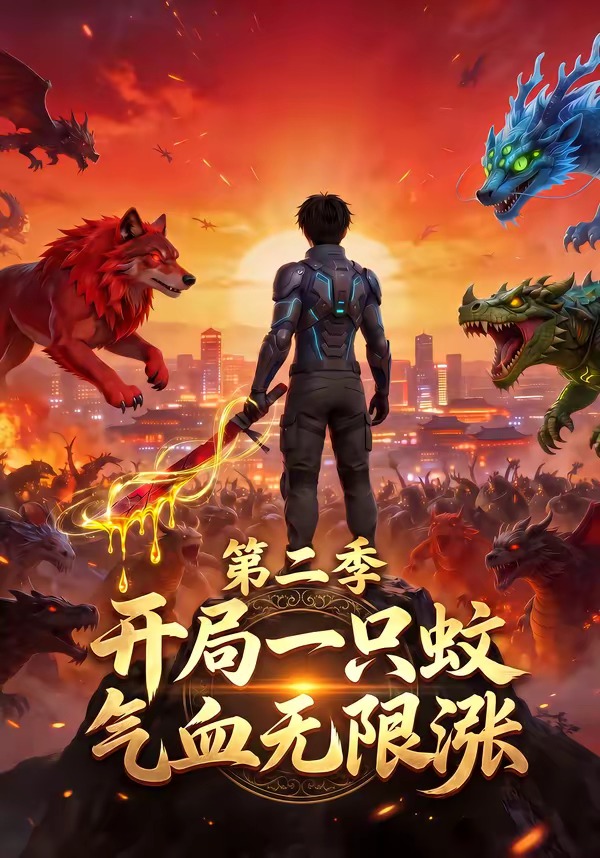 开局一只蚊，气血无限涨第二季     Ai漫剧