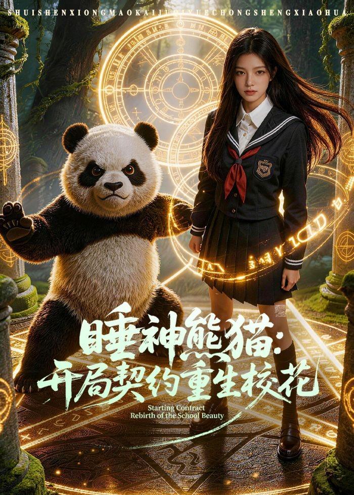 睡神熊猫：开局契约重生校花    AI