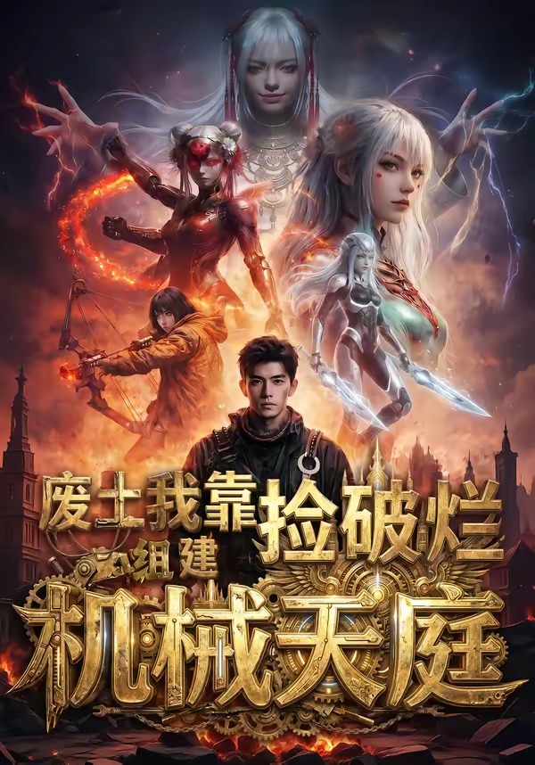 废土我靠捡破烂组建机械天庭    Ai漫剧