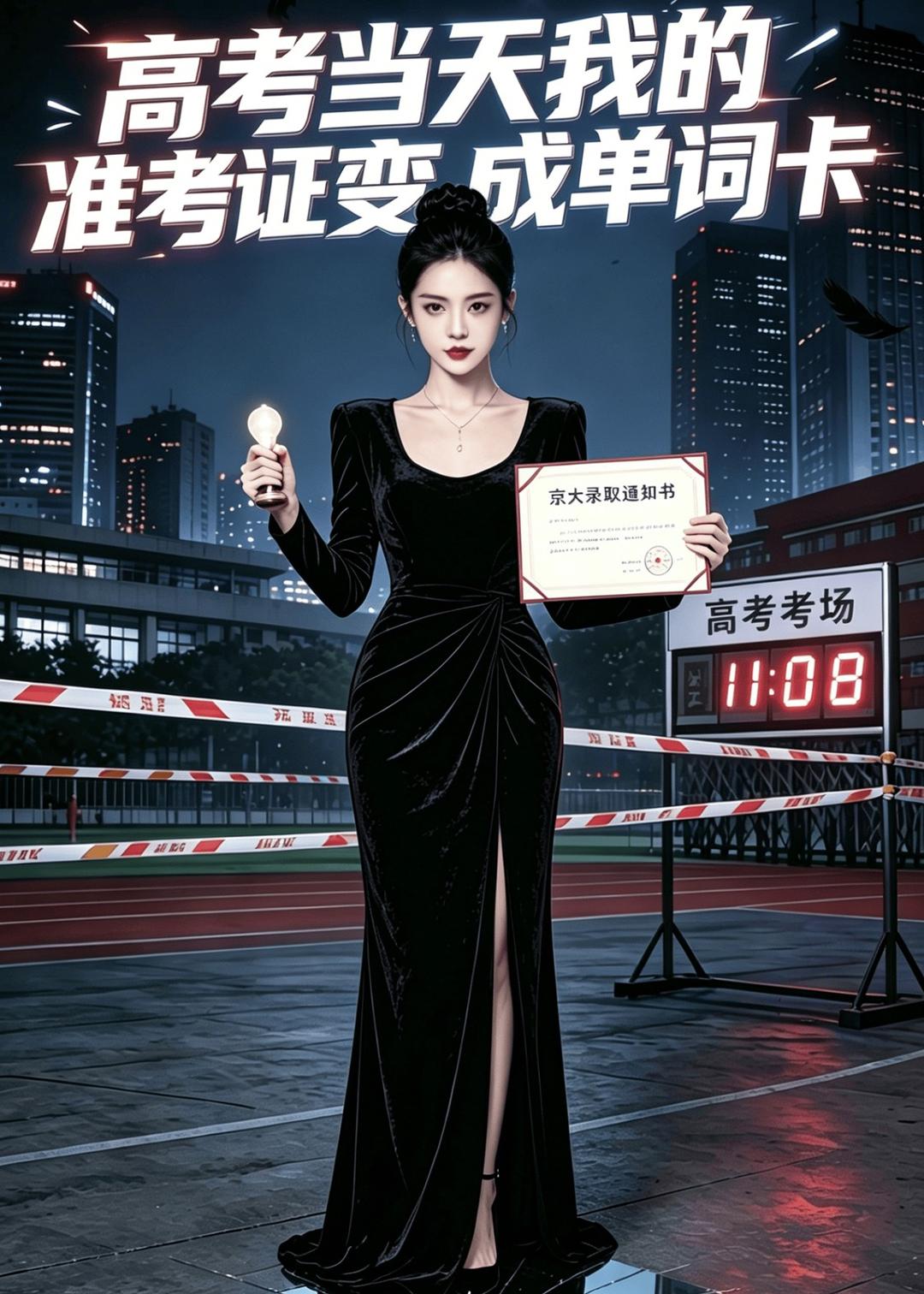 高考当天我的准考证变成单词卡    Ai