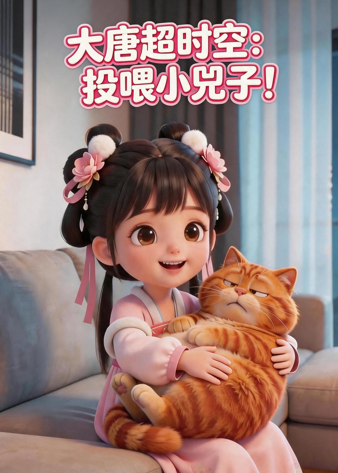 大唐超时空：投喂小兕子    Ai漫剧
