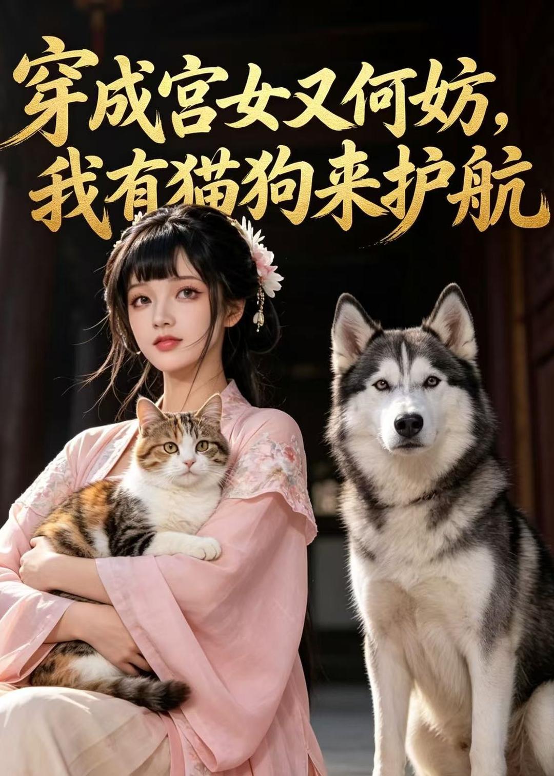 穿成宫女又何妨，我有猫狗来护航     Ai漫剧