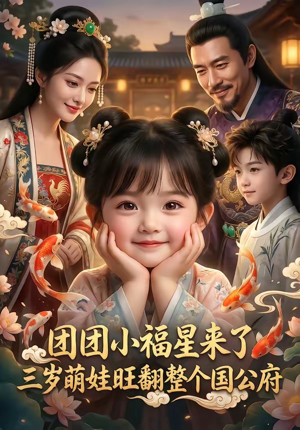 团团小福星来了，三岁萌娃旺翻整个国公府     Ai漫剧