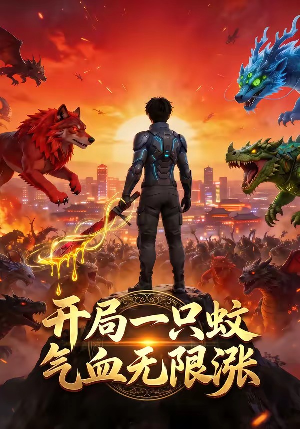 开局一只蚊，气血无限涨     Ai漫剧