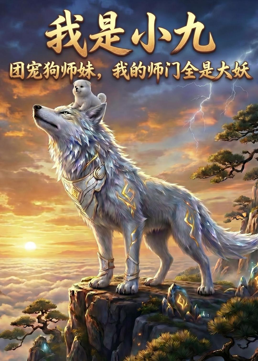 我是小九团宠狗师妹，我的师门全是大妖     Ai漫剧
