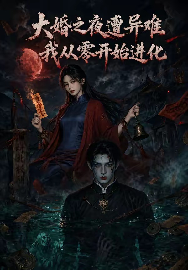 大婚之夜遭异难，我从零开始进化    Ai漫剧