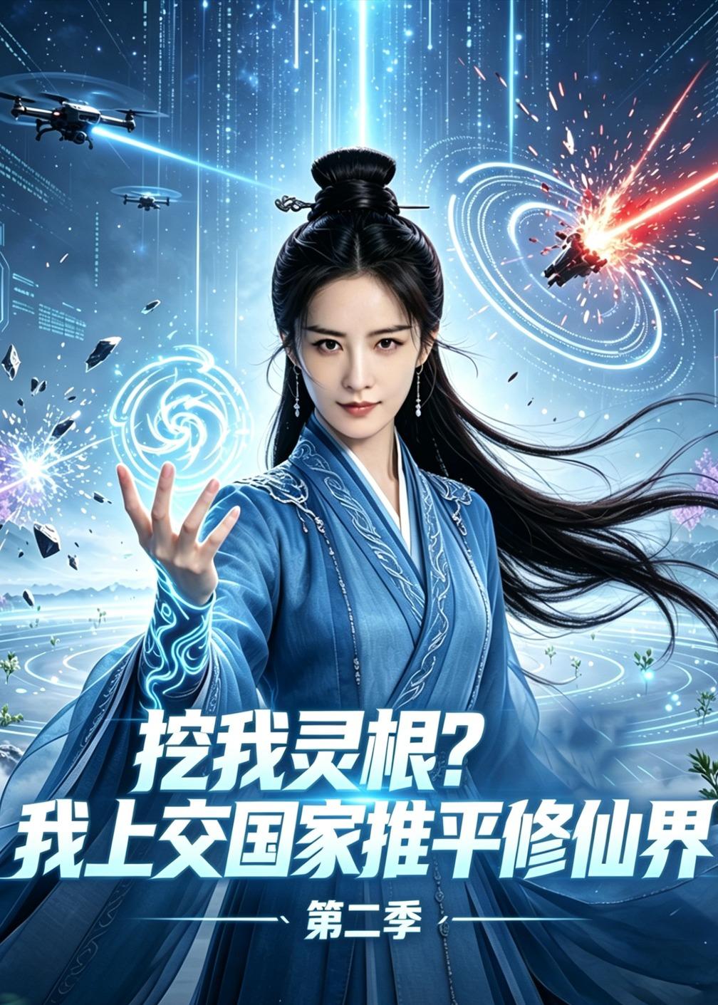 挖我灵根？我上交国家推平修仙界第二季    Ai漫剧