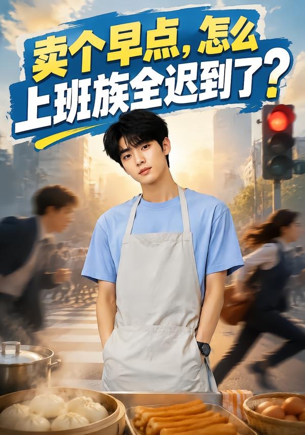 卖个早点，怎么上班族全迟到了？    Ai漫剧