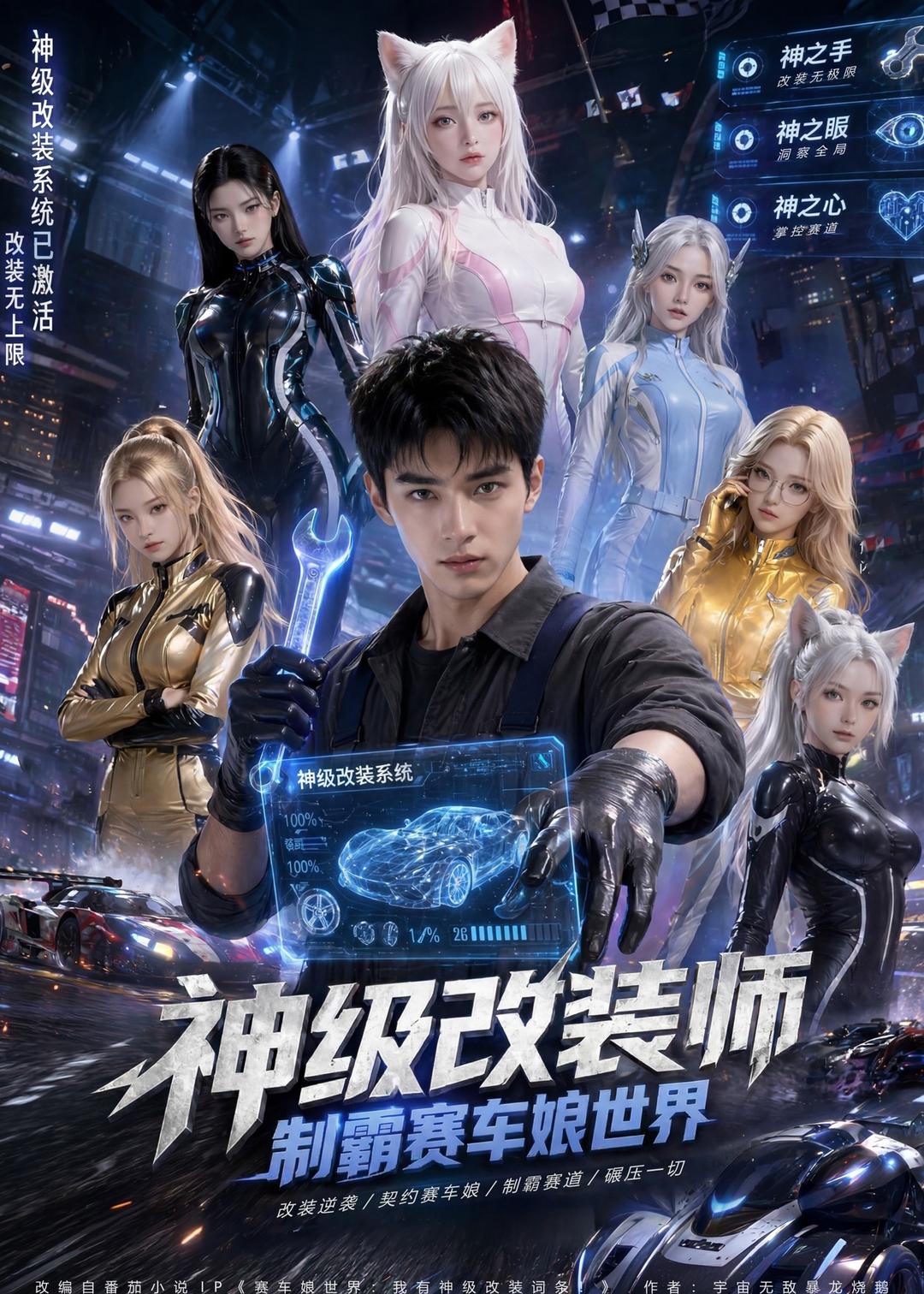 神级改装师制霸赛车娘世界    AI