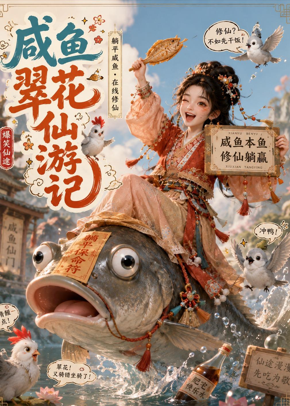 咸鱼翠花仙游记    Ai漫剧