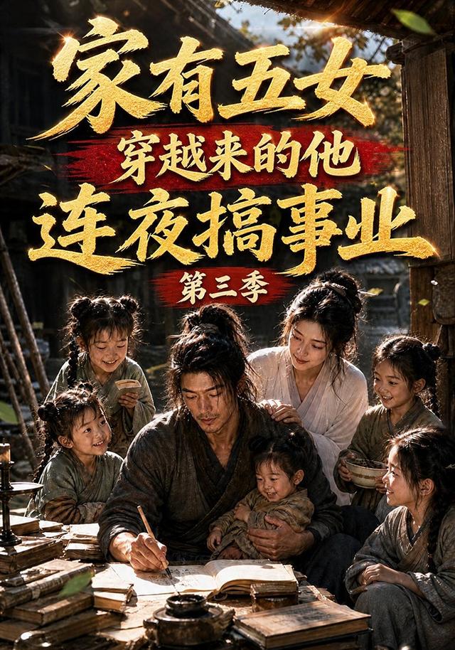 家有五女,穿越来的他连夜搞事业第三季AI短剧